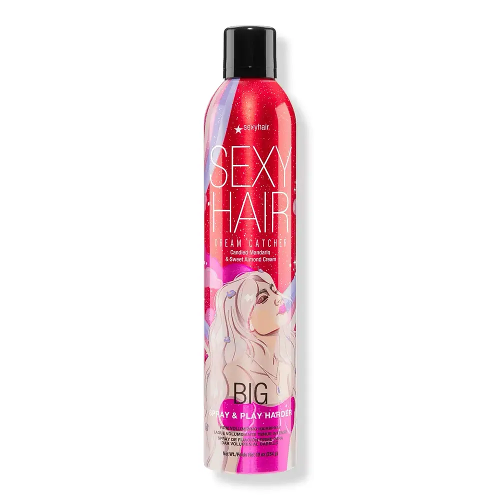 SexyHair Spray & Play Harder Dream Catcher Firm Volumizing Hairspray