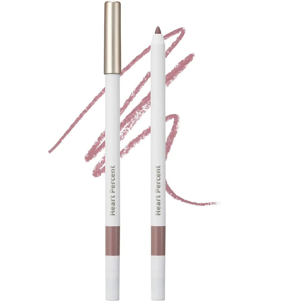 Heart Percent Dote On Mood Lip Pencil Slim 08 Cloudy Mauve