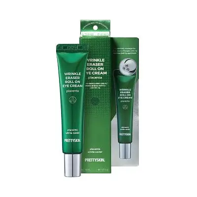 Pretty Skin Wrinkle Eraser Roll On Eye Cream Placenta