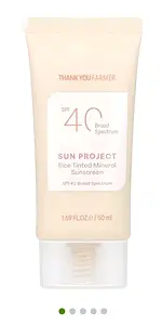 Thank You Farmer Sun Project Rice Tinted Mineral Sunscreen SPF 40