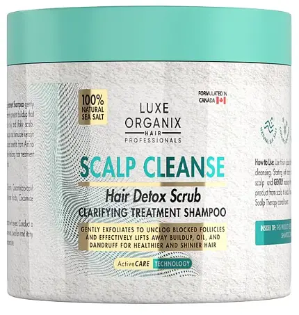 Luxe Organix Scalp Cleanse Hair Detox Scrub