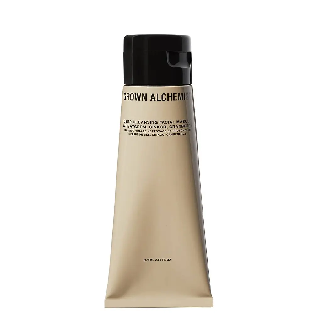 Grown Alchemist Deep Cleansing Facial Masque Wheatgerm, Ginkgo, Cranberry