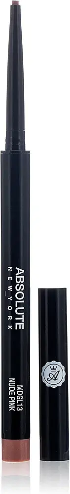 Absolute New York Glide & Glam Gel Lip Liner Nude Pink