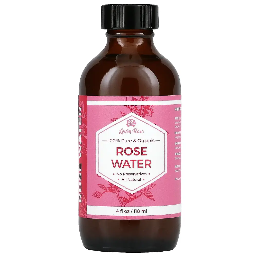 Leven Rose 100% Pure & Organic, Rose Water