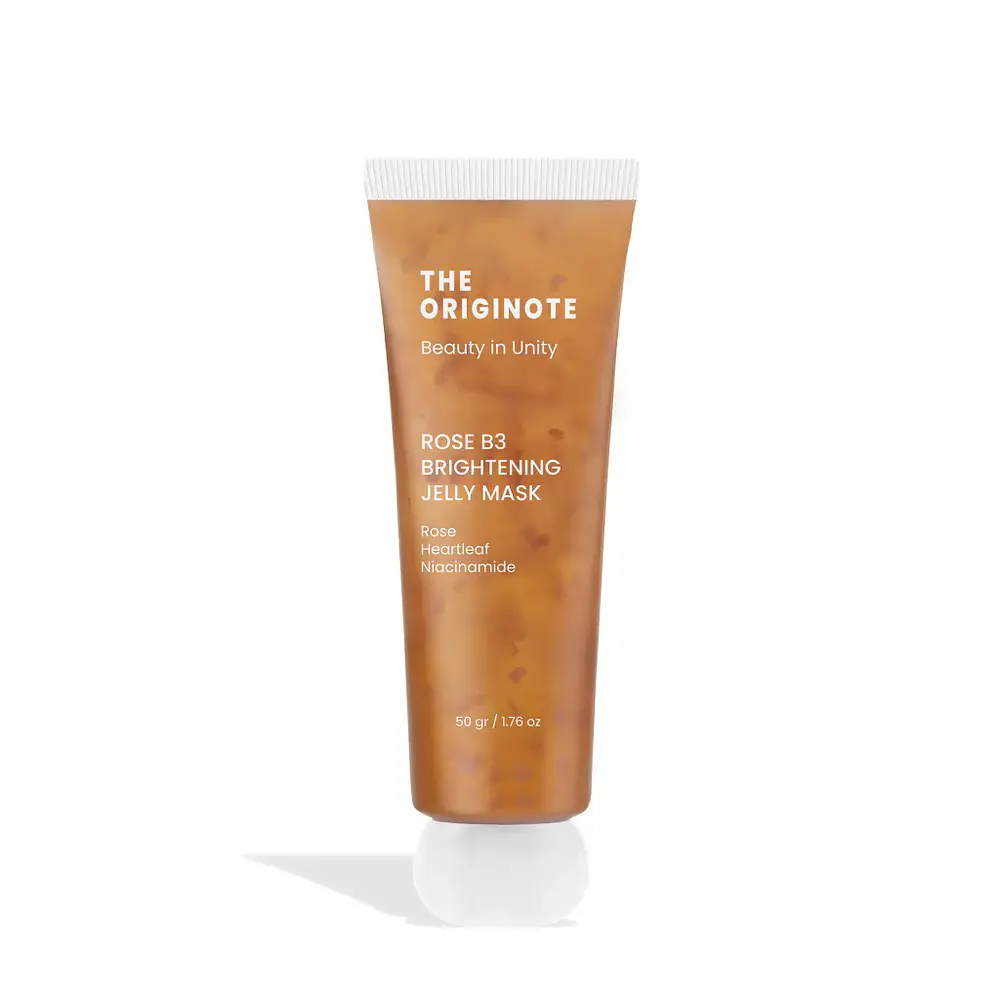 The Originote Rose B3 Brightening Jelly Mask