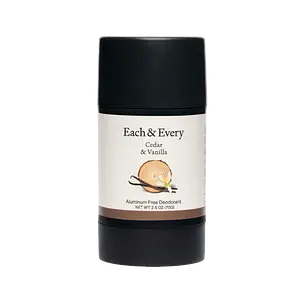 Each & Every Natural Deodorant Cedar & Vanilla