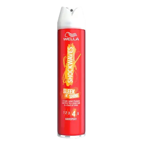 Wella Shockwaves Sleek N' Shine Hairspray
