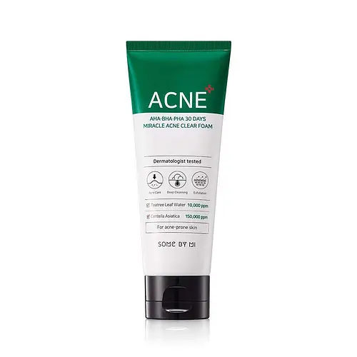 Some By Mi AHA, BHA, PHA 30 Days Miracle Acne Clear Foam