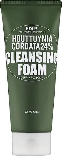 Derma Factory Houttuynia Cordata 24% Cleansing Foam
