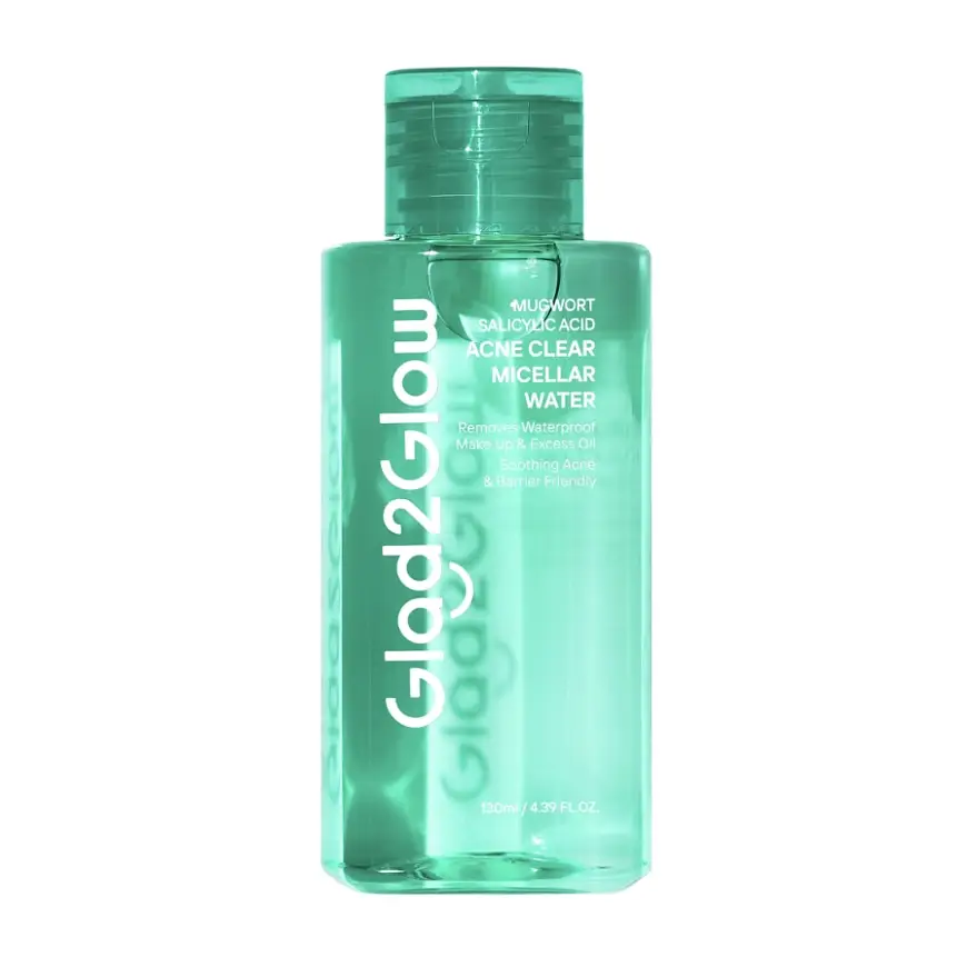 Glad2Glow Mugwort Salicylic Acid Acne Clear Micellar Water