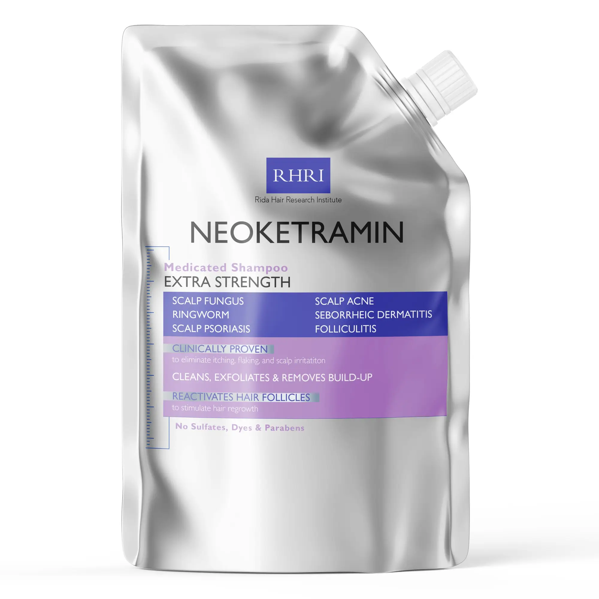 Rida Hair Research Institute Neoketramin Extra Strength Medicated Shampoo