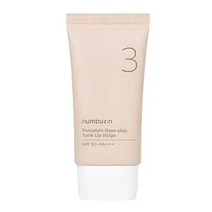 Numbuzin No.3 Porcelain Base-Skip Tone Up Beige