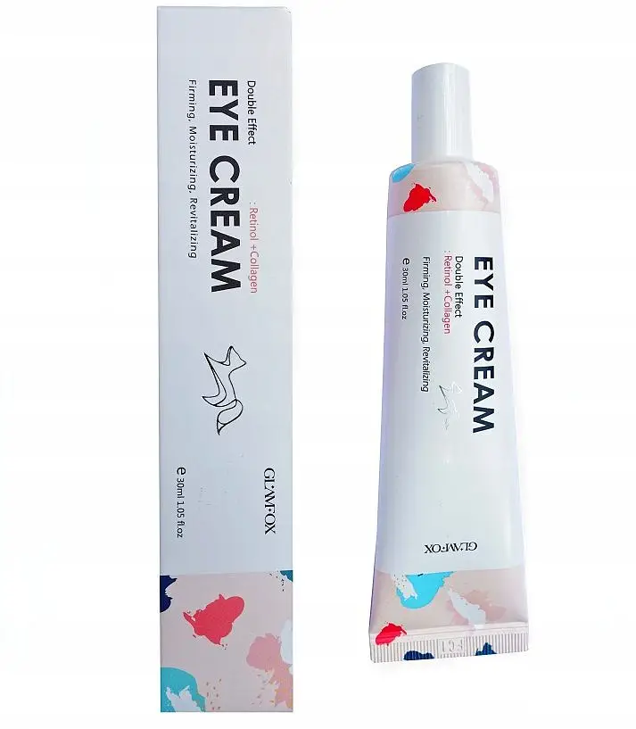 GLAMFOX Eye Cream Double Effect: Retinol+ Collagen