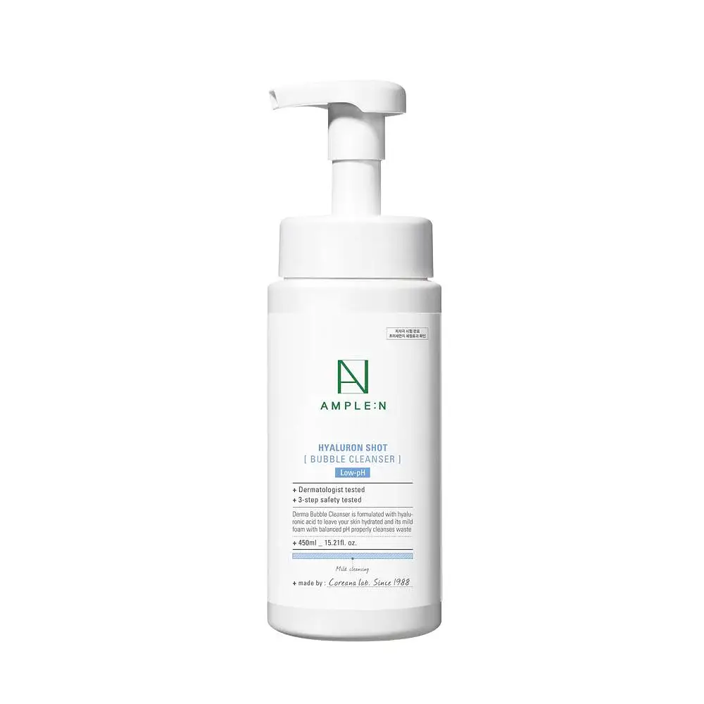AMPLE:N Hyaluron Shot Bubble Cleanser