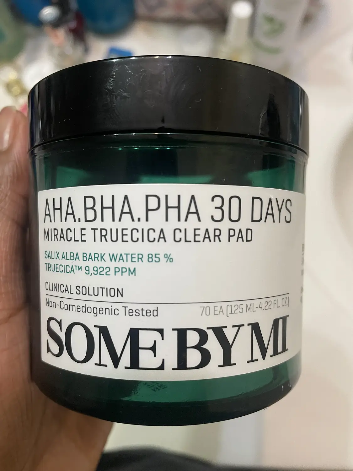 Some By Mi AHA BHA PHA 30 Days Miracle Truecica Clear Pad VS Molvany