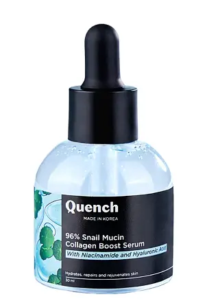 Quench Botanics 96% Snail Mucin Collagen Boost Serum