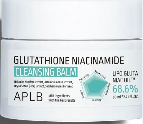 APLB Glutathione Niacinamide Cleansing Balm