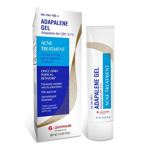 Glenmark Pharma Adapalene Gel USP, 0.1%