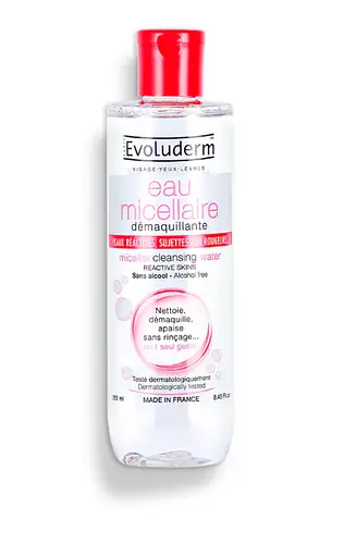 Evoluderm Micellar Cleansing Water Reactive Skin
