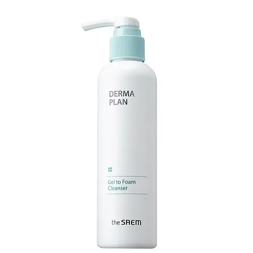 The Saem Derma Plan Gel To Foam Cleanser