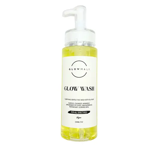 Glowmali Glow Wash Clarifying Gentle Facial Wash