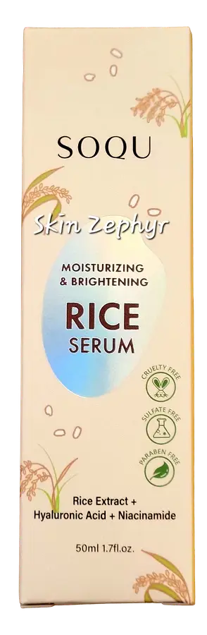 SOQU Moisturizing & Brightening Rice Serum
