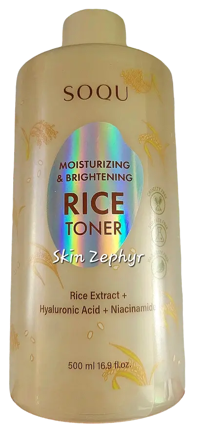 SOQU Moisturizing And Brightening Rice Toner