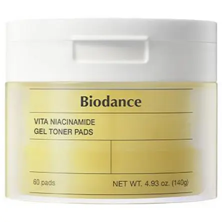 Biodance Vita Niacinamide Gel Toner Pads