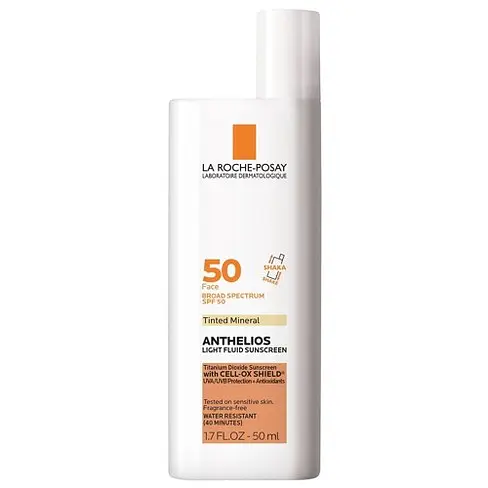 La Roche-Posay Anthelios Tinted Ultra-Light Fluid Mineral Face Sunscreen SPF 50