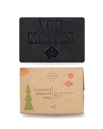 Lana Activated Charcoal Soap