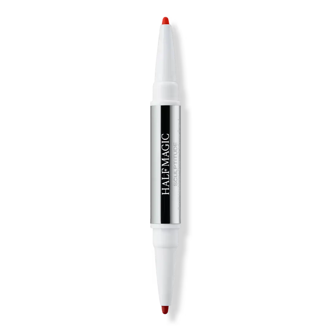 HALF MAGIC Sculptitude 2-In-1 Lip Liner Give 'Em Hell/Ruby Slippers