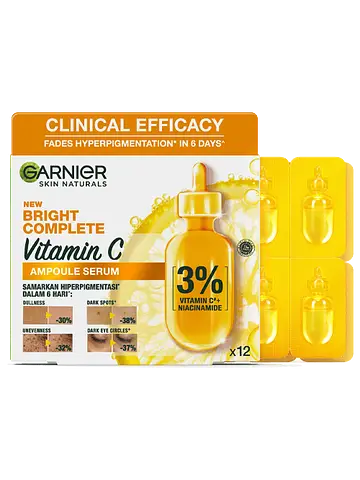 Garnier Bright Complete Vitamin C Ampoule Serum Asia