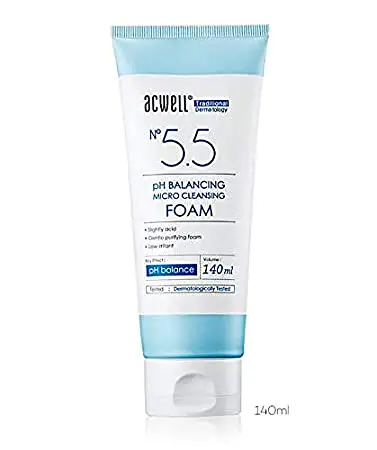 Acwell No 5.5 pH Balancing Micro Cleansing Foam