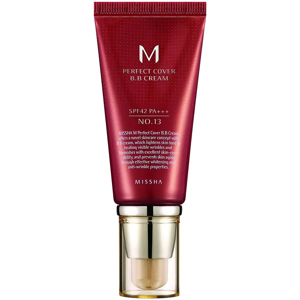Missha M Perfect Cover BB Cream SPF 42 #13 Bright Beige