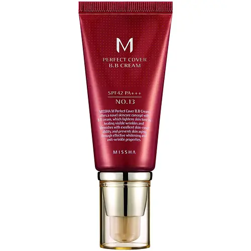 Missha M Perfect Cover BB Cream SPF 42 #13 Bright Beige
