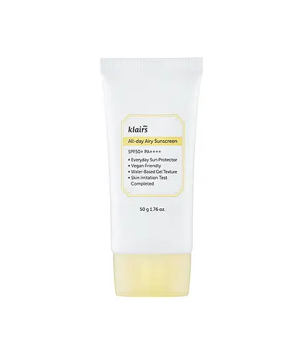 Dear, Klairs All-day Airy Sunscreen SPF50+ PA++++