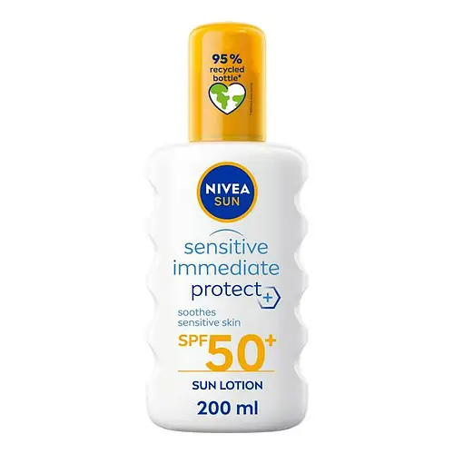 Nivea Sun Sensitive Immediate Protect Spray SPF 50+ United Kingdom