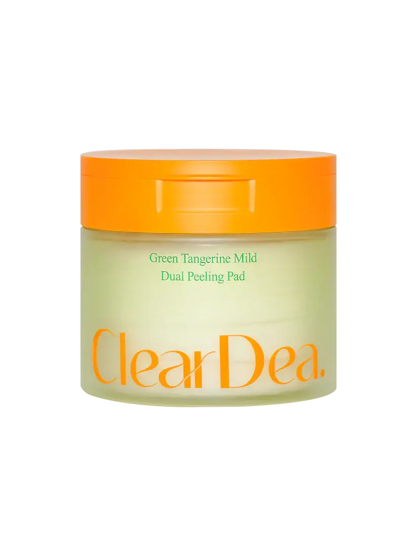 Clear Dea Green Tangerine Mild Dual Peeling Pad