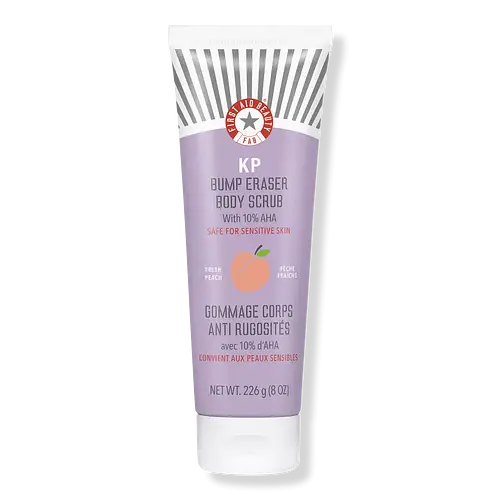 First Aid Beauty KP Bump Eraser Body Scrub With 10% AHA Fresh Peach