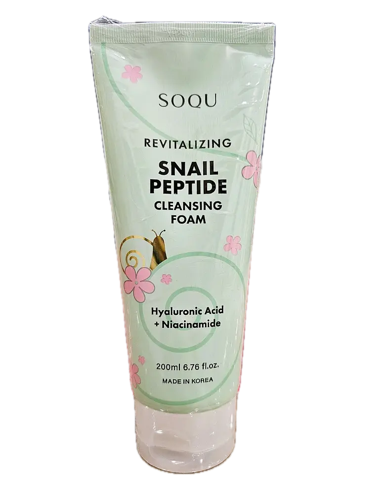 SOQU Revitalizing Snail Peptide Cleansing Foam