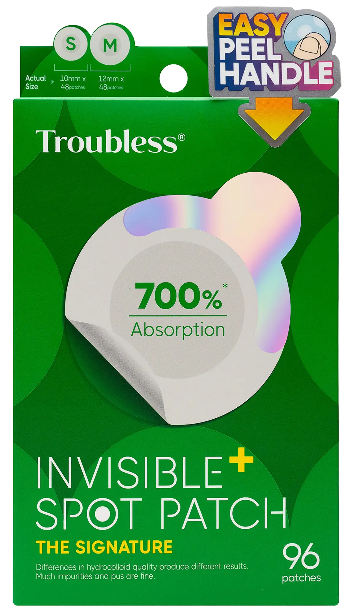 Troubless Invisible Spot Patch The Signiature