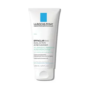 CeraVe Acne Foaming Cream Cleanser VS La RochePosay Effaclar Duo