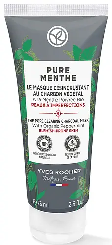 Yves Rocher Pure Menthe The Pore Clearing Charcoal Mask