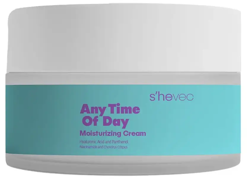 S'he vec Any Time Of Day Moisturizing Cream