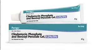 Perrigo Duac Gel (Clindamycin Phosphate and Benzoyl Peroxide 1.2% / 5% Gel)