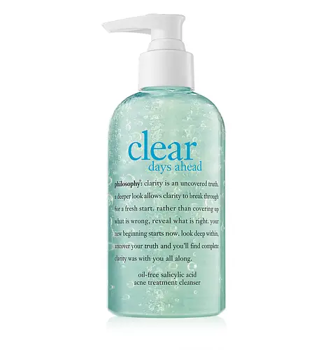 Philosophy Oil-Free Salicylic Acid Acne Treatment Cleanser Clear Days Ahead