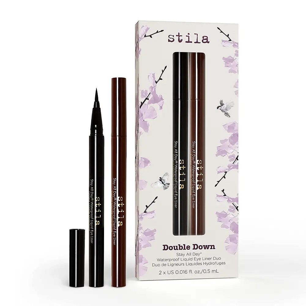 Stila Cosmetics Double Down Stay All Day Waterproof Liquid Eye Liner Duo