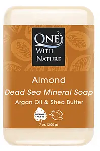 One With Nature Dead Sea Mineral Soap Almond