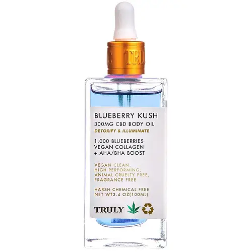 Truly Blueberry Hemp Body Oil