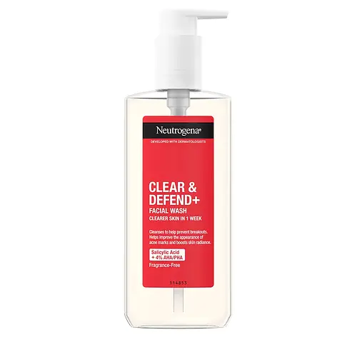 Neutrogena Clear & Defend + Facial Wash
